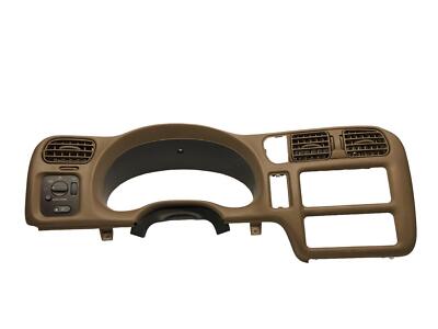 傷　確認用 1998-2002 Chevy S10 Blazer Tan Instrument Cluster Dash Panel