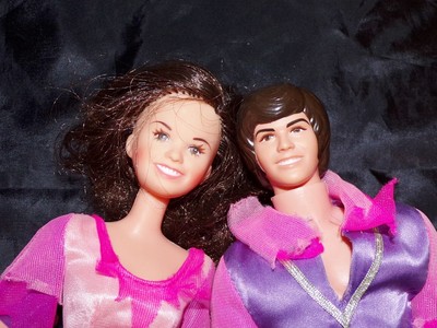 Vintage Barbie Friends Donny & Marie Osmond Dolls w/ Original Clothes ??