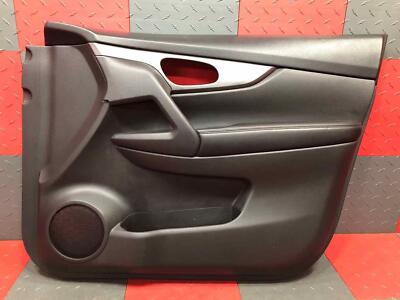 15-16 Nissan Rogue OEM Front Right Passenger Interior Door Trim Panel (Charcoal)