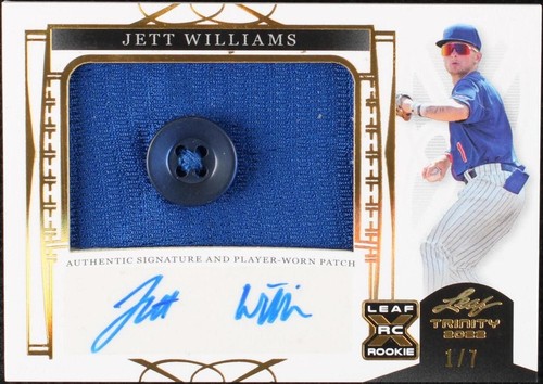 2022 Leaf Trinity - Jett Williams #PA-JW2