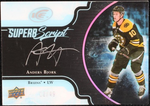 2017-18 Upper Deck Ice - Anders Bjork #SS-AB