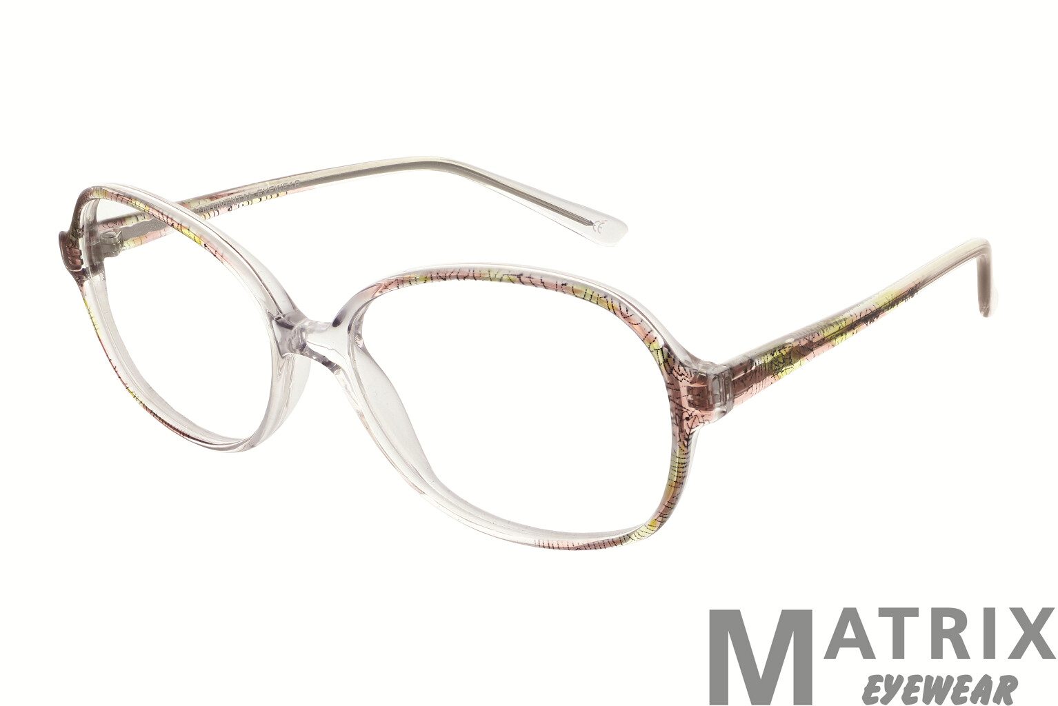 Matrix 812 Elegante große Brillenfassung Brillengestell brown für DAMEN