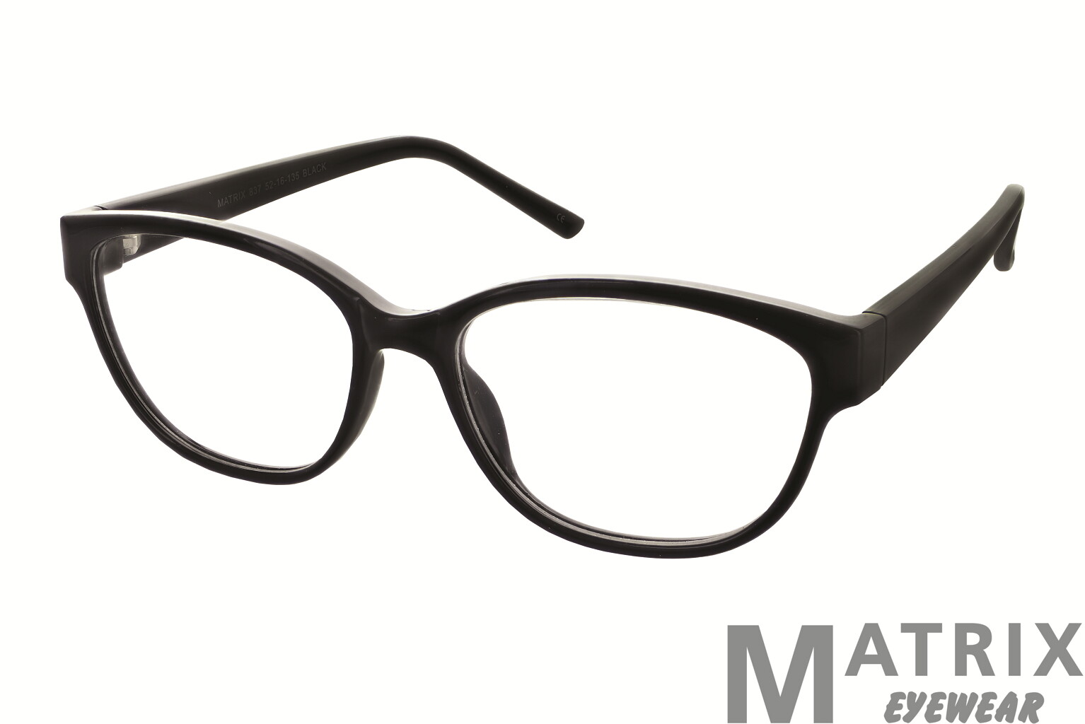 Matrix 837 Moderne Brillenfassung Brillengestell schwarz für DAMEN & HERREN