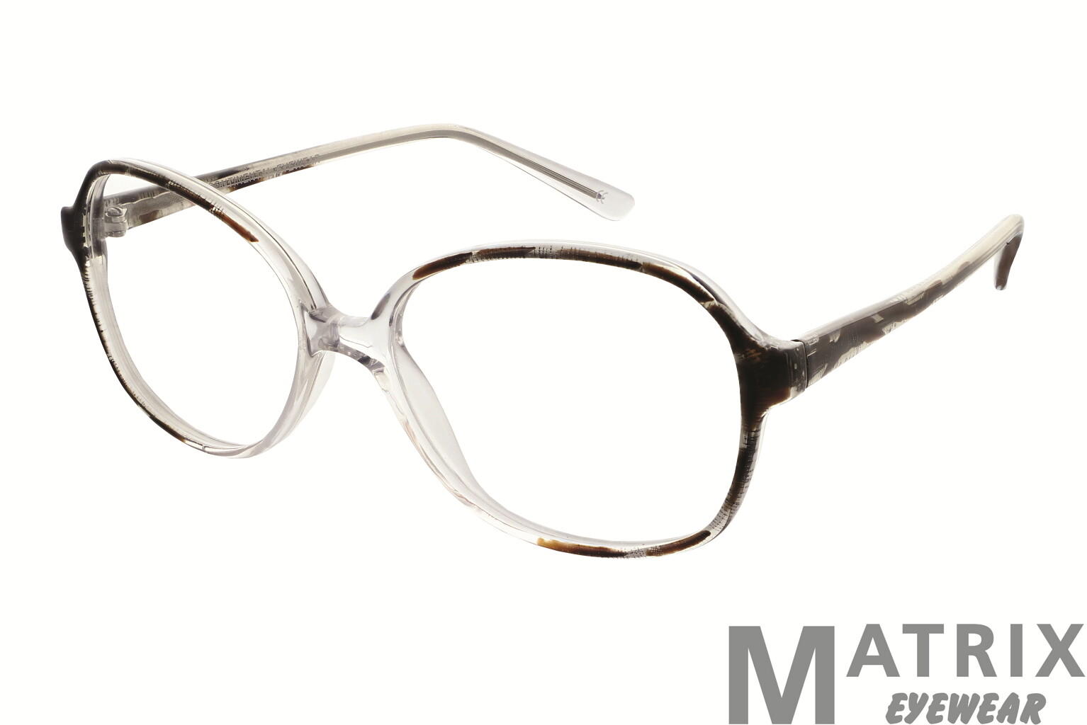 Matrix 812 Elegante große Brillenfassung Brillengestell hazel für DAMEN