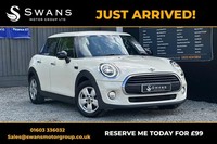 MINI HATCH 1.5 5-Door Hatch Cooper White Manual Petrol 2018