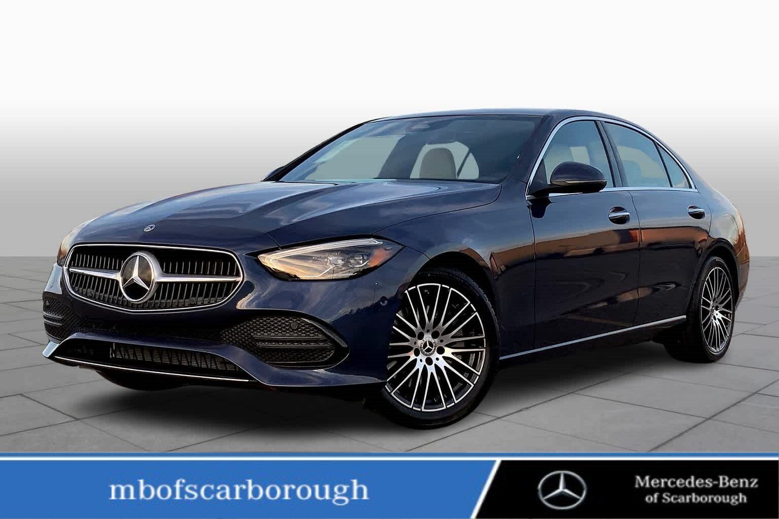 2024 Mercedes-Benz C-Class C 300, Starling Blue Metallic w/ 2620 Miles in Scarbo