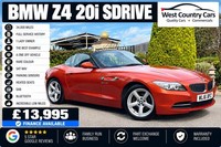 2016 BMW Z4 20i sDrive 2dr CONVERTIBLE Petrol Manual