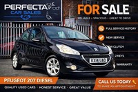 PEUGEOT 208 1.4 HDi Active 5dr FULL SERVICE HISTORY!WARRANTY!NEW SERVICE!£20 TAX