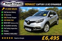 2013 Renault Captur 1.5 dCi 90 Dynamique MediaNav Energy 5dr HATCHBACK Diesel Ma