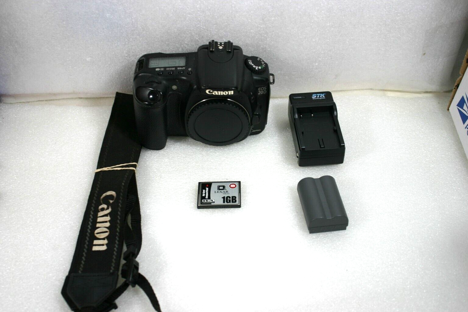 Used Canon EOS 20D 8.2MP Digital SLR Camera BODY , Very good | eBay