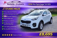 2016 Kia Sportage 1.6 GDi 1 5dr ESTATE Petrol Manual