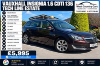 2016 Vauxhall Insignia 1.6 CDTi ecoFLEX Tech Line 5dr ESTATE Diesel Manual