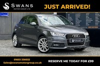 AUDI A1 1.4 S-Tronic TFSI S-Line Grey Auto Petrol 2016