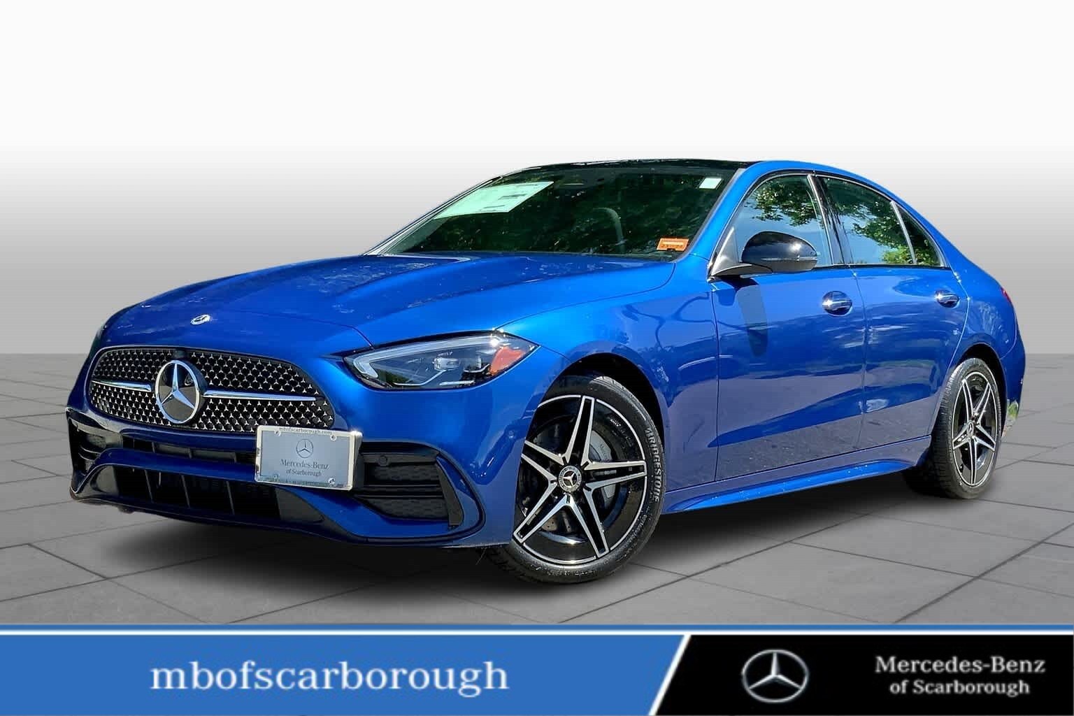 2023 Mercedes-Benz C-Class C 300, Starling Blue Metallic w/ 5146 Miles in Scarbo