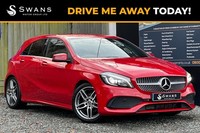 2017 Mercedes-Benz A-Class AMG Line A180 1.6 Petrol Manual 5 Door Hatchback Red.