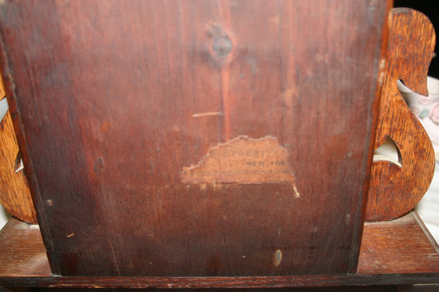 Antique Clock Late 1800's or Early 1900's for Parts