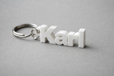 3D Name Keychain Personalized – Custom Name Keyring Gift