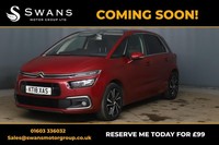 CITROEN C4 SPACETOURER 1.6 BlueHDi Flair Red Manual Diesel 2018