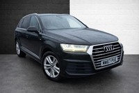 2017 67 AUDI Q7 3.0 S LINE QUATTRO 7 SEATER AUTOMATIC BLACK EURO 6