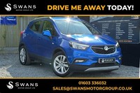 VAUXHALL MOKKA X 1.4 i Turbo ecoTEC Design Nav Blue Manual Petrol 2017 Blue Manu