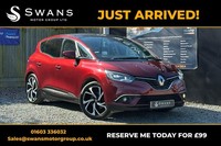 RENAULT SCENIC 1.3 Signature Nav TCe 140 Red Manual Petrol 2018