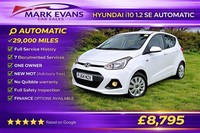 2014 Hyundai i10 1.2 SE 5dr Auto HATCHBACK Petrol Automatic