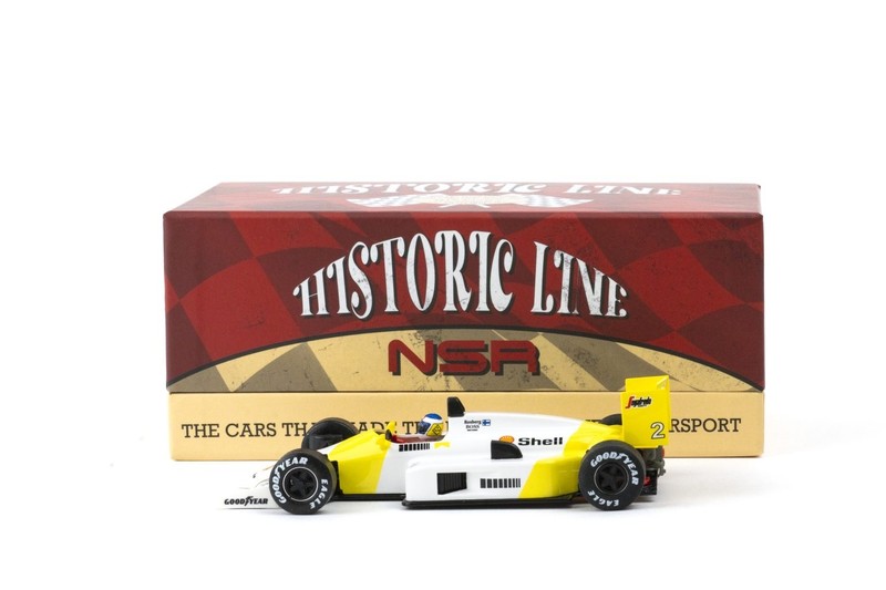 NSR HL10 Formula 86/89 MP4/2 No.2 Keke Rosberg Estoril 1986