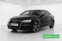 2018 Audi A3 30 TDI 116 Black Edition 4dr SALOON DIESEL Manual