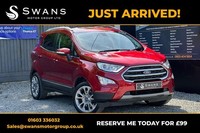 FORD ECOSPORT 1.0 T EcoBoost Titanium Red Manual Petrol 2018