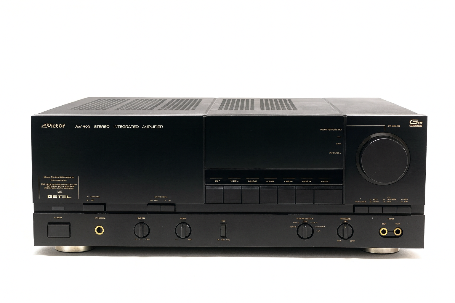 VICTOR/ビクター　INTEGRATED STEREO AMPLIFIER　プリメインアンプ　JA-S5　通電のみ確認済み　ジャンク扱い　#水 Victor ビクター PC-55 ラジカセ AM FM ミニコンポ 大型 ポータブル
