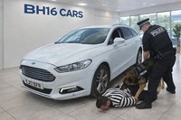 2017 Ford Mondeo 2.0 TDCi ECOnetic Zetec 5dr EX POLICE DOG VAN K9 UNIT LARGE KEN