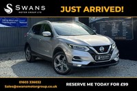 NISSAN QASHQAI 1.3 DIG-T Tekna Silver Manual Petrol 2019