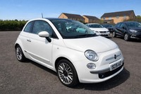 2015 Fiat 500 1.2 Lounge 3dr [Start Stop] HATCHBACK Petrol Manual