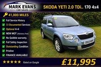 2013 Skoda Yeti 2.0 TDI CR [170] Elegance 4x4 5dr HATCHBACK Diesel Manual