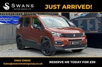 PEUGEOT RIFTER 1.5 BlueHDi GT Line Bronze Automatic Diesel 2019