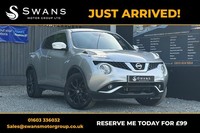 NISSAN JUKE 1.5 dCi 8v Tekna Manual Diesel 2014 Silver Manual Diesel 2014