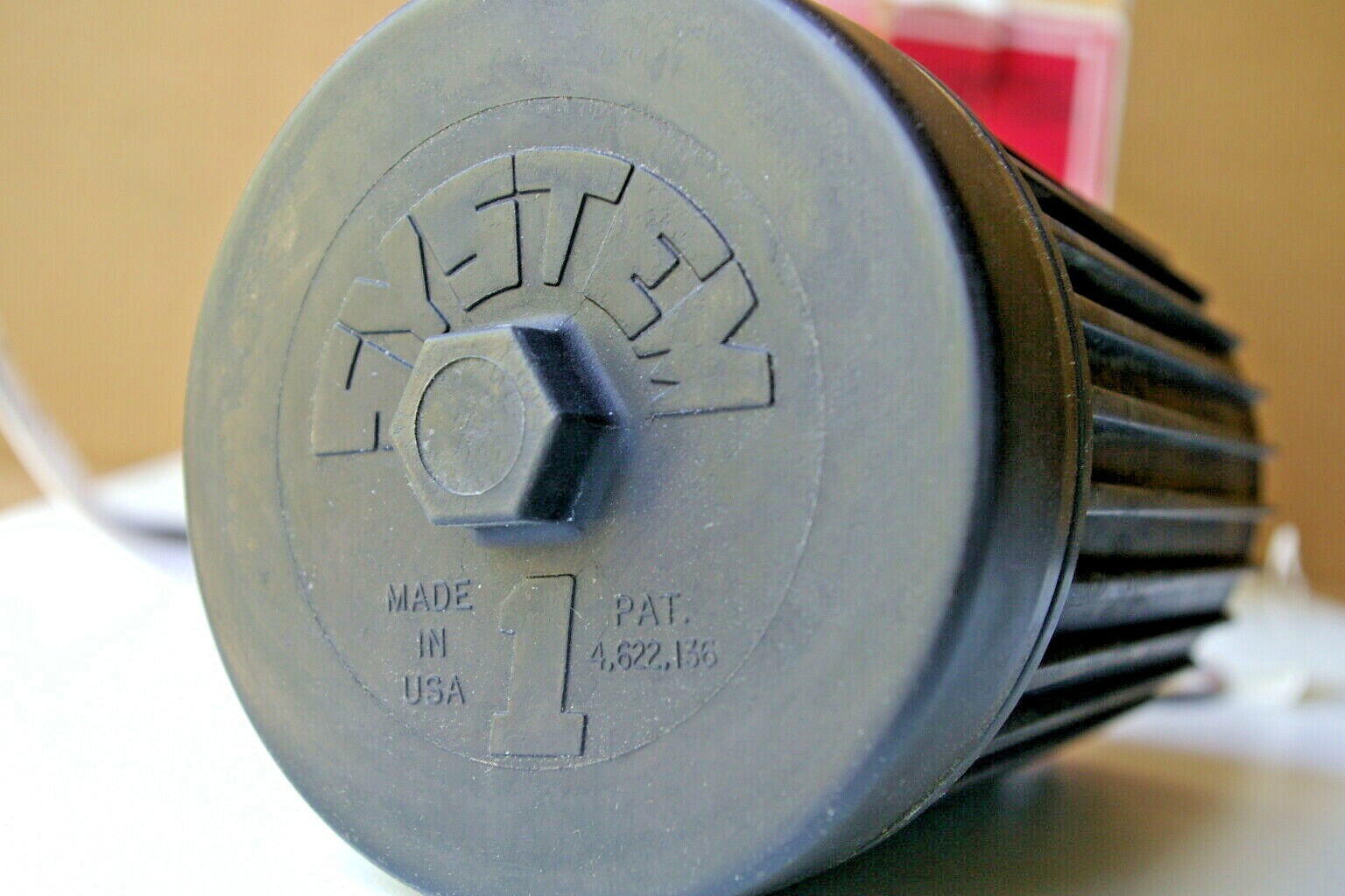 NEW, SYSTEM 1 REUSABLE OIL FILTER, 3/4-16 THREAD, STAINLESS