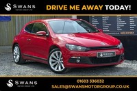 VOLKSWAGEN SCIROCCO 2.0 TSI GT Red Manual Petrol 2013