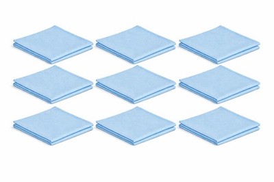 4 x Fenstertuch streifenfrei Mikrofasertuch Profi Glastuch Poliertuch fusselfrei