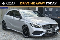 2017 Mercedes Benz A200D 2.1 AMG Line Diesel Auto 5 Door Hatchback Silver