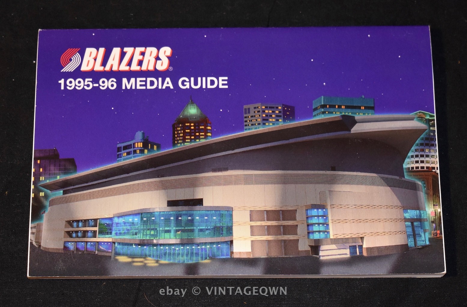 Portland Trail Blazers 1995 1996 MEDIA GUIDE Press Book