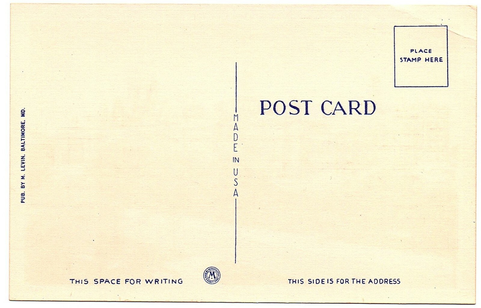 Baltimore MD Postcard Johns Hopkins Hospital Aerial View From Monument #75601