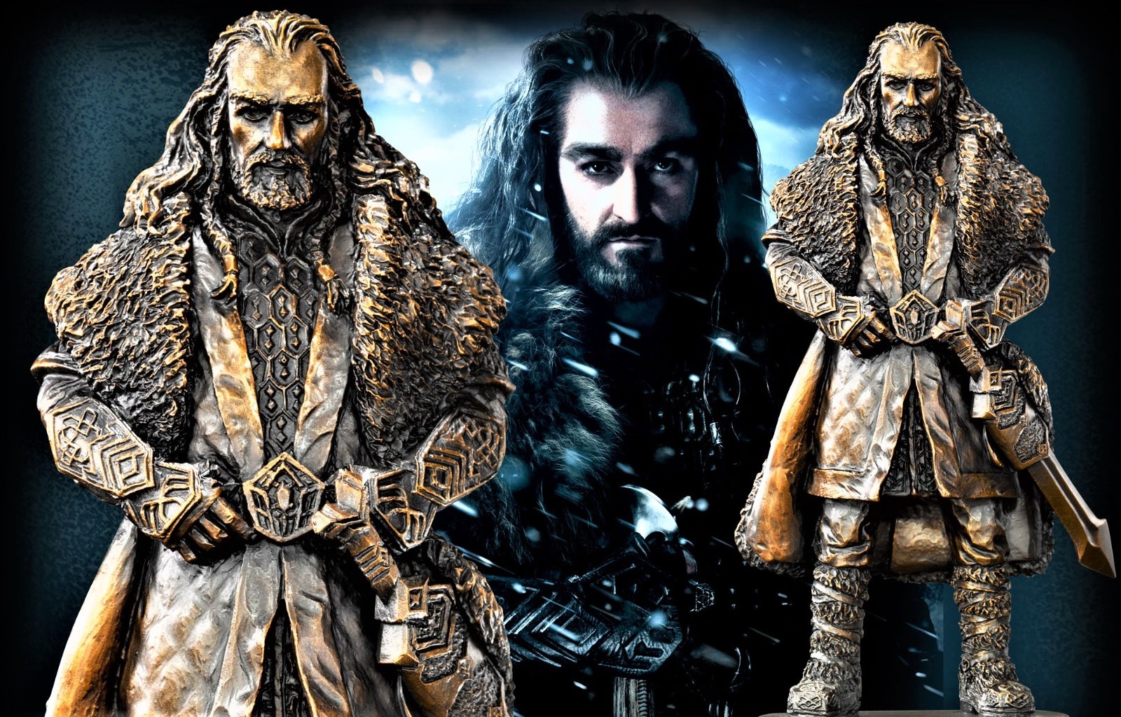 Thorin Oakenshield Bronze Sculpture