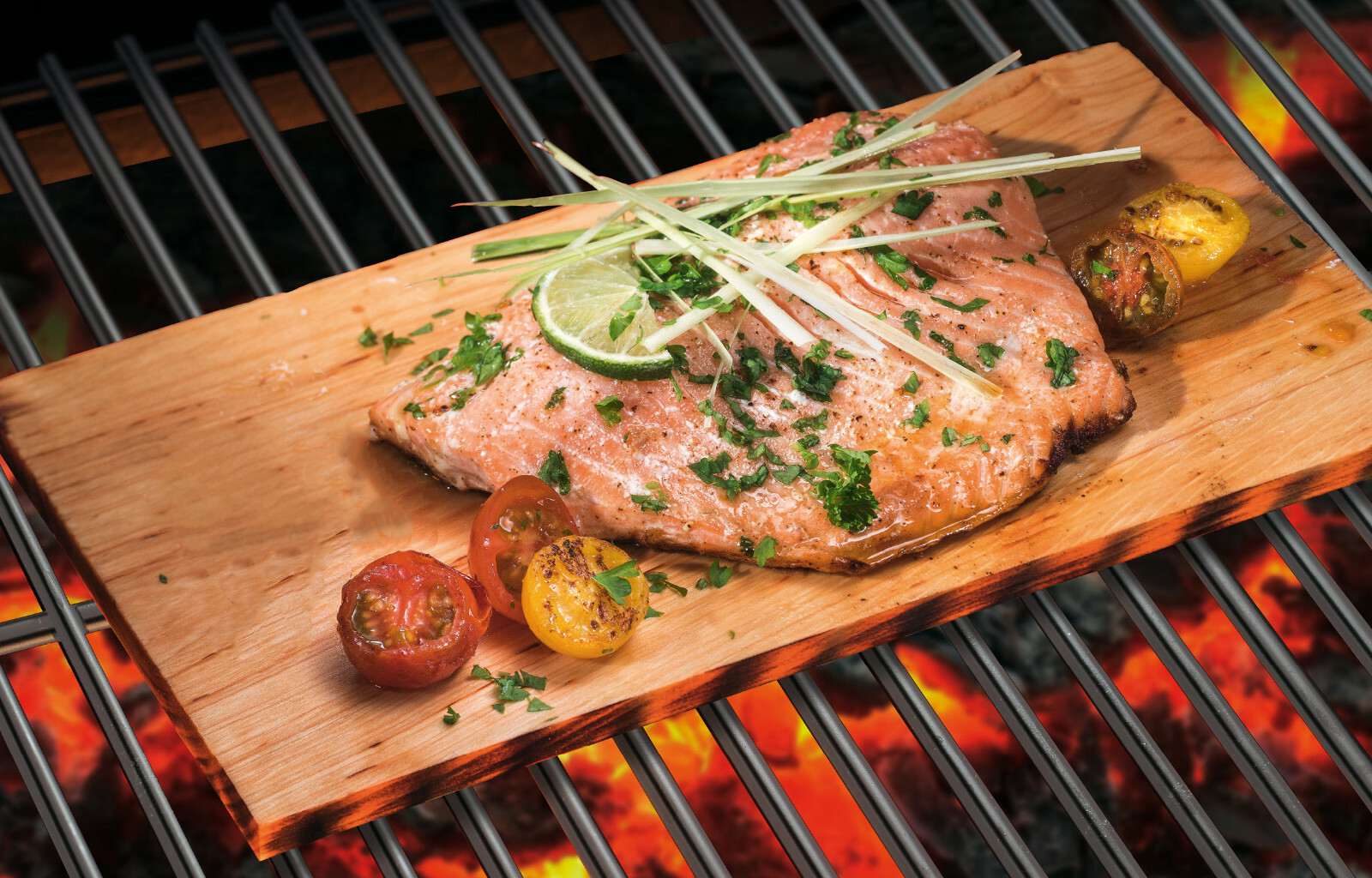 XXL Grillbretter Grillbrett BBQ Planke Grillplanke Räucherbretter ERLE 40 x 19,5