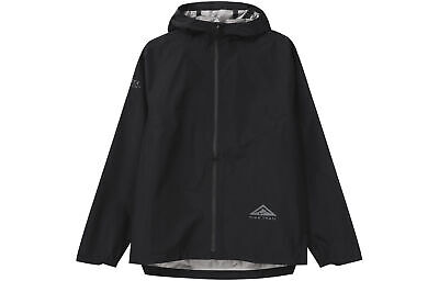 Nike Trail Series Gore-Tex Solid Color Logo Print Zip-Up Nike Trail Series Gore-Tex Solid Color Logo Print Zip-Up