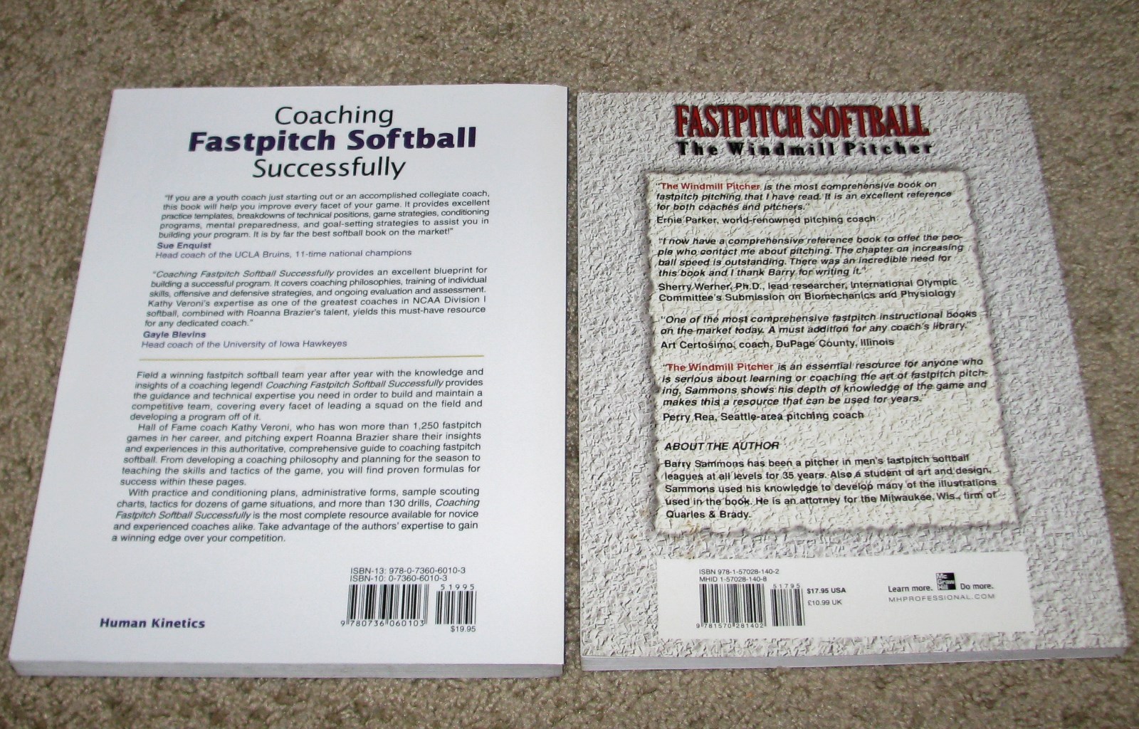 Coaching Fastpitch Softball Successfully + Fastpitch Softball: Windmill Pitcher