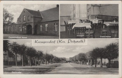 EK08, DDR, Ansichtskarten, Postkarten, Krempendorf, Krs. Pritzwalk