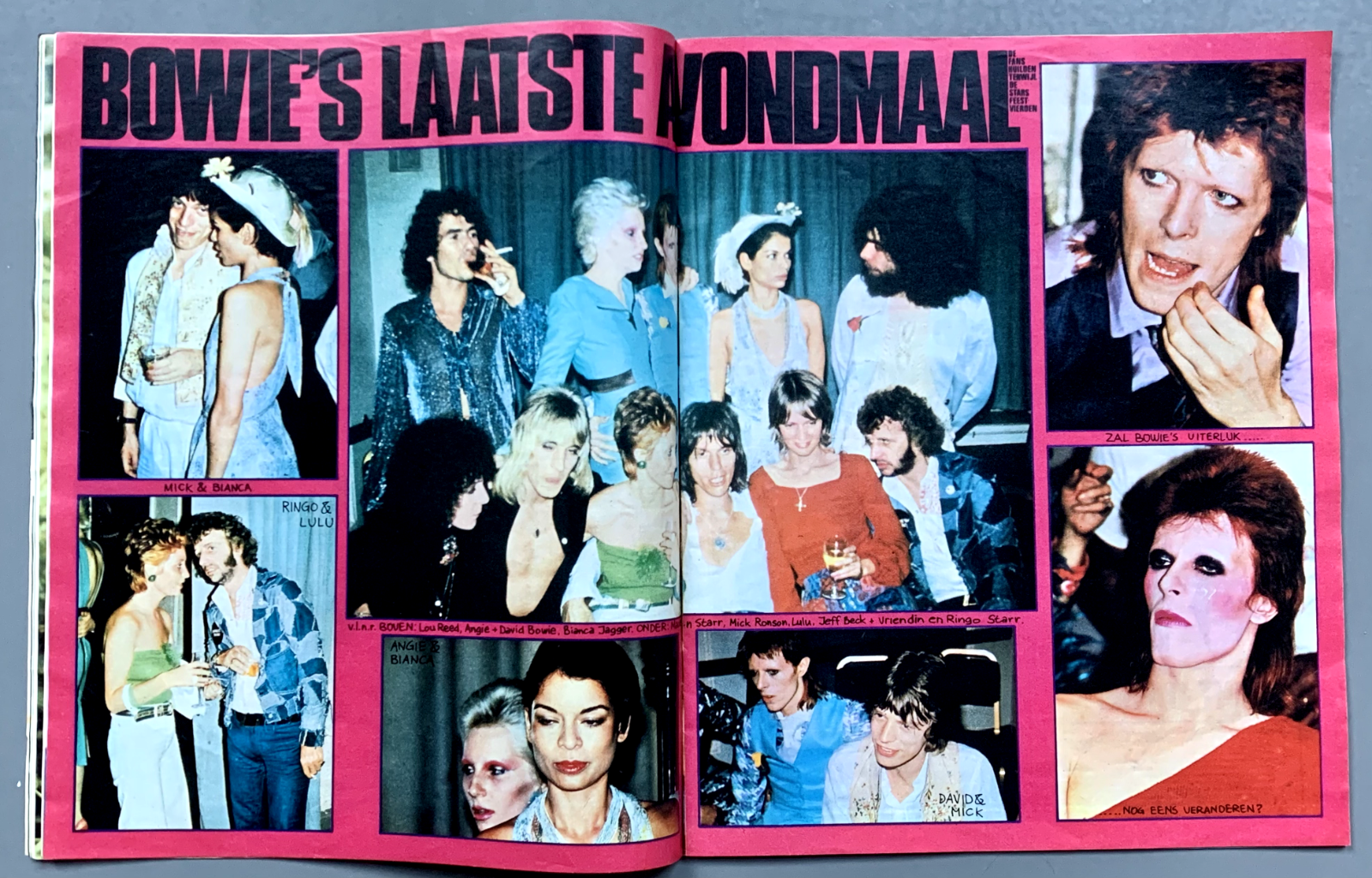 david bowie ポストカード New David Bowie Ziggy Stardust Accessories - Other