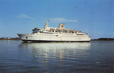 Postcard Prince Of Fundy Automobile Cruise Ferry Nova Scotia