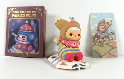 Pop Mart Pucky What Are The Fairies Doing Mini Figure Paper Plane NEW